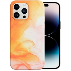 Шкіряний чохол Figura Series Case with MagSafe для Apple iPhone 14 Pro (6.1"), orange