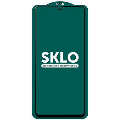 Захисне скло SKLO 5D для Samsung Galaxy A13 4G / A23 4G, Чорний