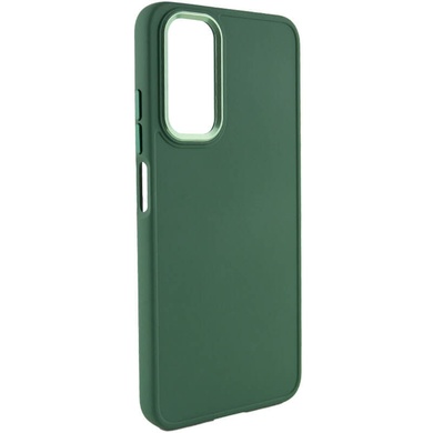 TPU чохол Bonbon Metal Style для Samsung Galaxy A13 4G, Зелений / Pine green