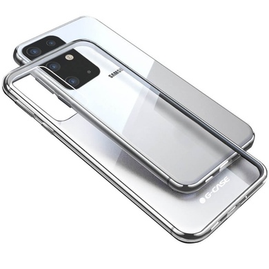 TPU чохол G-Case Shiny Series для Samsung Galaxy S20 Ultra, Серебряный