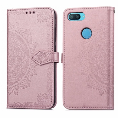 Кожаный чехол (книжка) Art Case с визитницей для Xiaomi Mi 8 Lite / Mi 8 Youth (Mi 8X) Розовый