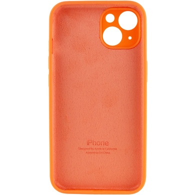 Чохол Silicone Case Full Camera Protective (AA) для Apple iPhone 14 Plus (6.7"), Оранжевый / Kumquat