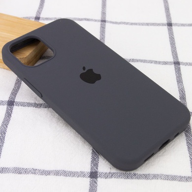 Чохол Silicone Case Full Protective (AA) для Apple iPhone 13 Pro Max (6.7 "), Серый / Dark Grey