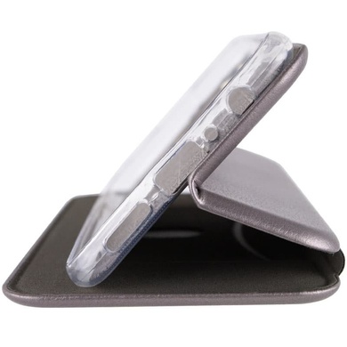 Кожаный чехол (книжка) Classy для Samsung Galaxy A55 Серый
