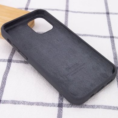 Чехол Silicone Case Full Protective (AA) для Apple iPhone 14 Pro (6.1") Серый / Dark Grey