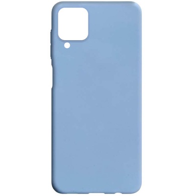 Силіконовий чохол Candy для Samsung Galaxy A12 / M12, Блакитний / Lilac Blue