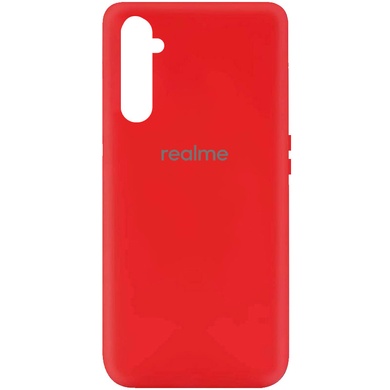 Чохол Silicone Cover My Color Full Protective (A) для Realme 6, Червоний / Red