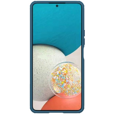 Карбоновая накладка Nillkin CamShield Pro для Samsung Galaxy A53 5G Синий / Blue