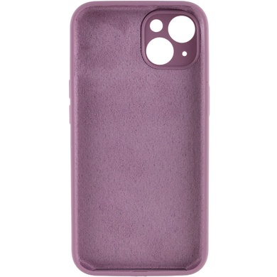 Чехол Silicone Case Full Camera Protective (AA) NO LOGO для Apple iPhone 15 Plus (6.7") Лиловый / Lilac Pride