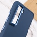 TPU чохол Bonbon Metal Style для Samsung Galaxy S24+, Синій / Cosmos Blue
