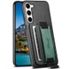 Кожаный чехол Wallet case and straps для Samsung Galaxy A34 5G Черный / Black