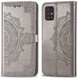 Шкіряний чохол (книжка) Art Case з візитницею для Samsung Galaxy M31s, Сірий
