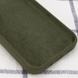 Чохол Silicone Case Full Protective (AA) NO LOGO для Apple iPhone 15 Pro Max (6.7"), Зеленый / Dark Olive