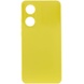 Чохол Silicone Cover Lakshmi Full Camera (AAA) для Oppo A78 4G, Жовтий / Yellow