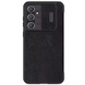 Шкіряний чохол (книга) Nillkin Qin Pro Camshield для Samsung Galaxy S23 FE, Чорний