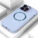 TPU чехол Bonbon Metal Style with MagSafe для Apple iPhone 11 (6.1") Голубой / Mist Blue