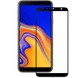 Защитное цветное стекло Mocoson 5D (full glue) для Samsung Galaxy J6+ (2018) (J610F) Черный