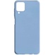 Силіконовий чохол Candy для Samsung Galaxy A12 / M12, Блакитний / Lilac Blue