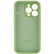 Чехол Silicone Case Full Camera Protective (AA) для Apple iPhone 13 Pro Max (6.7") Мятный / Mint