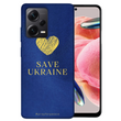 TPU чехол Украина для Xiaomi Redmi Note 12 Pro 5G, Save Ukraine