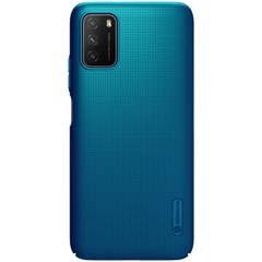 Чехол Nillkin Matte для Xiaomi Poco M3 Бирюзовый / Peacock blue