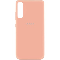 Чехол Silicone Cover My Color Full Protective (A) для Oppo Reno 3 Pro Розовый / Flamingo