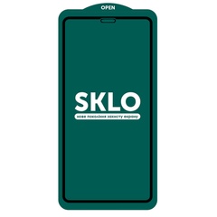 Защитное стекло SKLO 5D (full glue) для Apple iPhone 11 (6.1") / XR Черный