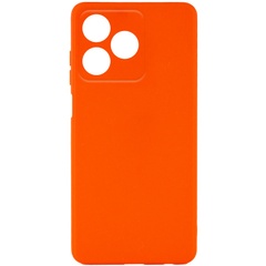 Силиконовый чехол Candy Full Camera для Realme C53 Оранжевый / Orange