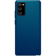Чехол Nillkin Matte для Samsung Galaxy Note 20 Бирюзовый / Peacock blue