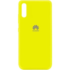 Чехол Silicone Cover My Color Full Protective (A) для Huawei Y8p (2020) / P Smart S Желтый / Flash
