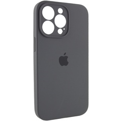 Чехол Silicone Case Full Camera Protective (AA) для Apple iPhone 13 Pro Max (6.7") Серый / Dark Gray