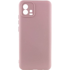 Чохол Silicone Cover Lakshmi Full Camera (A) для Motorola Moto G72, Рожевий / Pink Sand