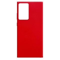 Силиконовый чехол Candy для Samsung Galaxy Note 20 Ultra Красный