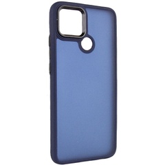 Чехол TPU+PC Lyon Frosted для Oppo A15s / A15 Navy Blue