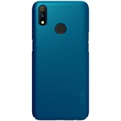 Чехол Nillkin Matte для Realme 5 Pro / Realme Q Бирюзовый / Peacock blue