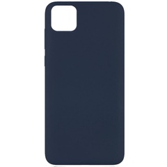 Чехол Silicone Cover Full without Logo (A) для Huawei Y5p Синий / Midnight blue