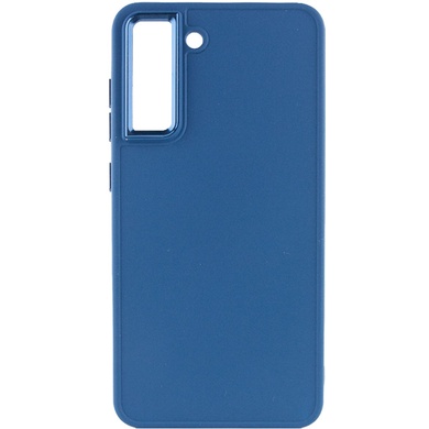 TPU чохол Bonbon Metal Style для Samsung Galaxy S24+, Синий / Denim Blue