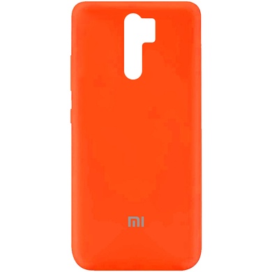 Чохол Silicone Cover My Color Full Protective (A) для Xiaomi Redmi 9, Помаранчевий / Neon Orange