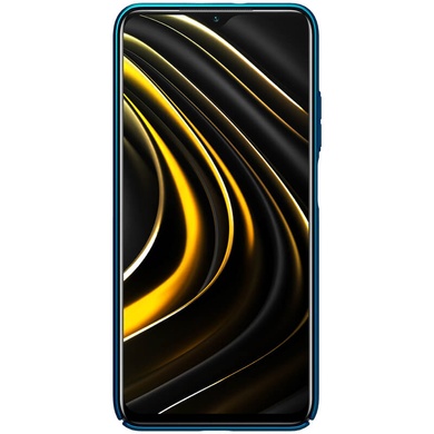 Чохол Nillkin Matte для Xiaomi Poco M3, Бірюзовий / Peacock blue