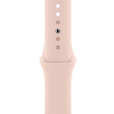 Силиконовый ремешок для Apple watch 42mm / 44mm Розовый / Pink Sand