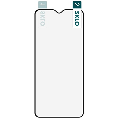 Гибкое защитное стекло SKLO Nano (тех.пак) для Xiaomi Redmi K30 Pro / Poco F2 Pro Черный