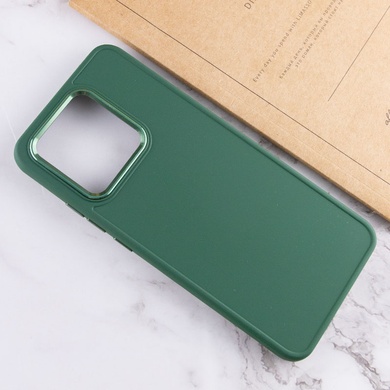 TPU чохол Bonbon Metal Style для Xiaomi Redmi Note 13 4G, Зелений / Pine green