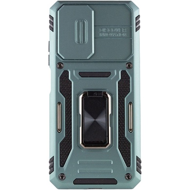 Удароміцний чохол Camshield Army Ring для Xiaomi Redmi Note 11 Pro 4G/5G / 11E Pro / 12 Pro 4G, Зелений / Light Green