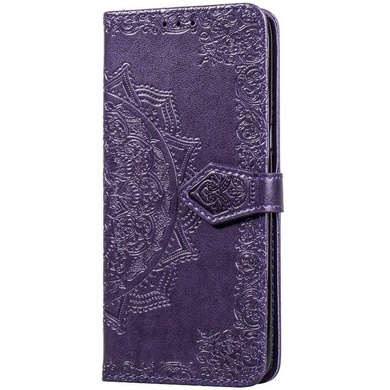Шкіряний чохол (книжка) Art Case з візитницею для Samsung Galaxy A71, Фіолетовий