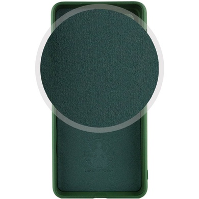 Чохол Silicone Cover Lakshmi Full Camera (AAA) для Oppo A78 4G, Зелений / Cyprus Green