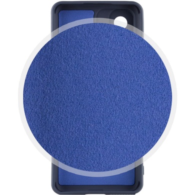 Чехол Silicone Cover Lakshmi Full Camera (A) для Xiaomi 11T / 11T Pro Синий / Midnight Blue