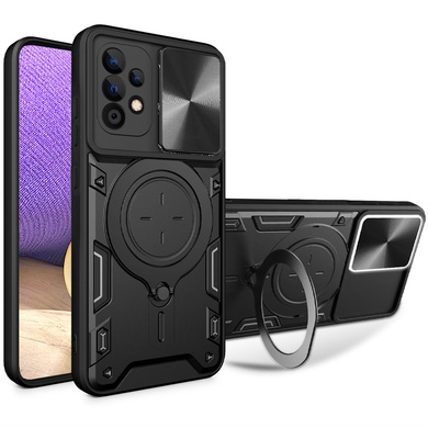 Ударопрочный чехол Bracket case with Magnetic для Samsung Galaxy A52 4G / A52 5G / A52s Purple