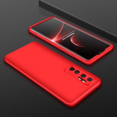 Пластиковая накладка GKK LikGus 360 градусов (opp) для Xiaomi Mi Note 10 Lite Красный