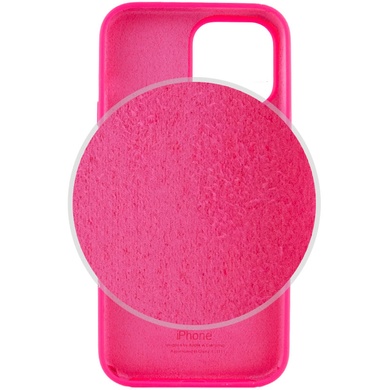 Чохол Silicone Case Full Protective (AA) для Apple iPhone 13 Pro (6.1 "), Рожевий / Barbie pink