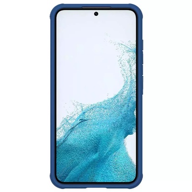 Карбонова накладка Nillkin Camshield (шторка на камеру) Samsung Galaxy A54 5G, Синій / Blue